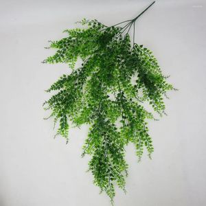 Decorative Flowers 1Bunch 75cm Artificial Plants Outdoor Indoor Hanging Decor Green