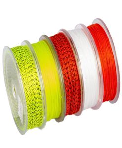 Hula waga Sports Outdoors 2PCS Porodnik wędkarski linia pierwiastkowa Nić Orangeyellow 50m LaTio5378393