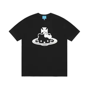 T-shirt da maglietta spray per maschile Duyou Abbigliamento marca di abbigliamento da donna maglietta estiva con lettere cotone top di alta qualità 78198