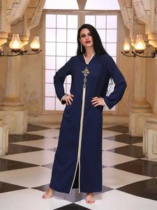 Roupas étnicas Ramadã Eid ABAYA DUBAI DUBAI ISLAM DRESTRO HIJAB Vestido muçulmano Kaftan Robe Longue femme ka vestidos africanos para mulheres caftan t240510