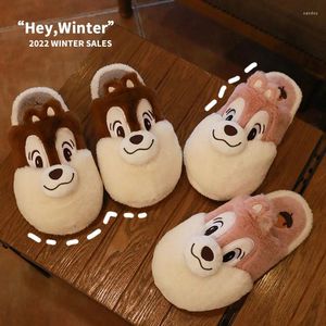 Slippers Winter House Mulher Men Furry Home Pleligh