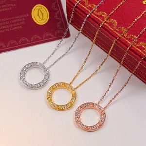 Luxury Designer Necklace Love Men's and Women's Pendant Necklace Fashion Necklace Men's Valentine's Day Gift for Women