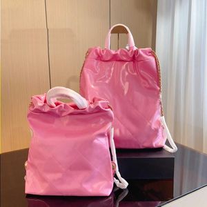Fashion Women Mirror Designer Garbage Backpacks Men Bag Quality Drawstring Bag Designer Designer Back Bag 230420 Casual Shoulder Pack L Qbra