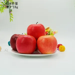 Party Decoration Simulation Red Ground Cherry Snake Fruit Artificial Delicious Apple Model Fake Plate Holiday Props