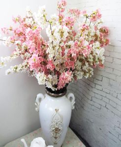 Fiori di ciliegio giapponese di alta qualità Casa di fiori di seta artificiale El Mall Decorazione del matrimonio Flowers PO STUDIO PROPS7399342