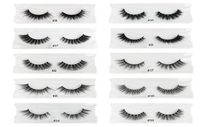 3D Mink False Eyelashes Natural Thick Eyelashes 1Pack Whole08648335