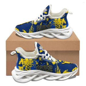 Scarpe casual inchiostro spruzzato Sigma gamma rho pattern ladies autunno inverno inverno tondo tondo vulcanizzato design di marca calzature comot sneaker morbide