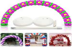 1Set Large Ballon Arch Column Stand Frame Basis Kit für Hochzeits Geburtstagsfeier DIY Dekoration Q1904299777894