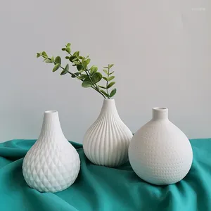 Vasos simples decorações de sala de estar macia