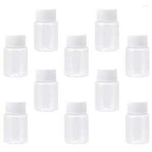 Garrafas de armazenamento 30pcs 15ml/20ml/30ml/50ml/100ml Plástico Pet Limpo