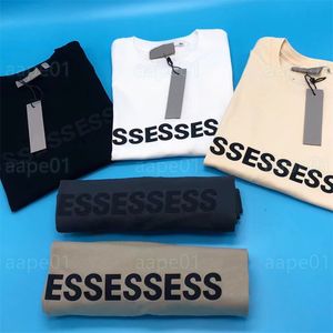 Modemarke Herren T-Shirt Kleber Buchstaben Muster Kurzarm Freizeit Lose Frauen T-Shirt High Street Paar Kleidung Top S-XL