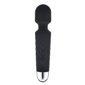 Party Favor Wand Massager Electric 8 kraftfulla hastigheter och 20 vibrationslägen USB -uppladdningsbar trådlös tyst vattentät