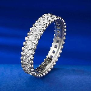 Jewelry master designs high quality rings Silver Simple Narrow Sky Star Pearl Ring with common vanly