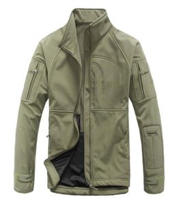 Esporte ao ar livre Softshell Tad Jacket Tactical Men Exército Camuflagem Casando Casacos à prova d'água Campo de camping Jackets9049506