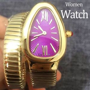 Ladies Watch Designer Lady Uhren Luxus Uhren Sport Watch Snake Uhren 20mm Quarz Bewegung Uhren Edelstahl Gold Watchstrap Damen Womenens Uhren