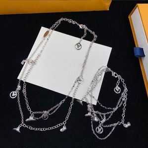 Designer classico Diamond a quattro foglie Gioielli a trifoglio 925 Collana Fashi