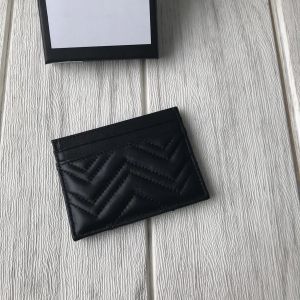 Luksusowy projektant retro portfel dla kobiety mężczyzna oryginalny skóra luksusowe projektanci torby torebki Kobiety Uchwyty karty mini banki torba karta Karta Kobiety Czarne portfele