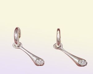 Studs Authentic 925 Sterling Silver passar Europeiska stil Studs Jewelry Andy Jewel 297357CZ5546005