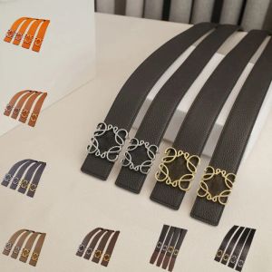 Mężczyźni Dysagens Designer Belts oryginalny skórzany pasek odwracalny szerokość 3.4 3,8 cm złota srebrna gładka klamra luksusowa pasa pasa żyły lithi