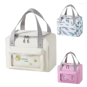 Borse da stoccaggio Bento Pranzo Snack a prova di acqua isolata per bambini Picnic Picnic Hangbag Portable