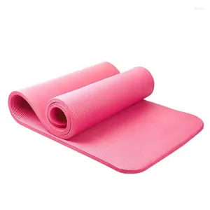 Halılar 10mm kalınlığında Egzersiz Yoga Mat Pad kaymaz Kilo Verme Fitness Katlanır Jimnastik