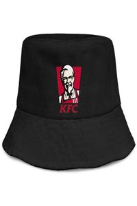 Moda KFC unissex Capéu dobrável de balde Cool Team Fisherman Beach Visor vende logotipo do BOWLER LOGO KFC FONT KENTUCKY FRIGH LEM1194708