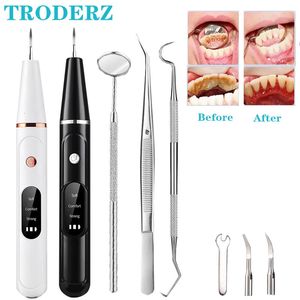 Scaler dental elétrico ultrassônico para remover pedras odontológicas branqueamento de dente da mancha dental de saúde orais 240507