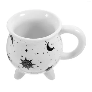 Mugs Witch Cup Coffee Cauldron Mug Decorative Drinking Ceramic Drinks Serving Unique