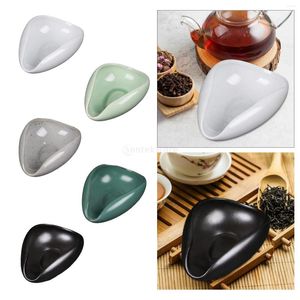 Tea Trays Coffee Bean Dosing Cup Modern Ceramic Single Tray For Home Cafe El Bowl Accessory