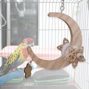 Inne zaopatrzenie ptaków niszczenie żebrania zabawki Parakeet zabawki dla papug conures papuga wisząca