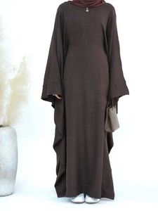 Roupas étnicas Ramadã Khimar Abaya Dubai Arábia Saudita Turquia Islã Islam Modesto Modest Dress Roupos de oração para mulheres Ka Robe femme Musulmane T240510