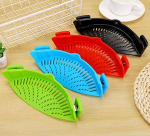 Kökstillbehör Sänk silikonpanna Pan Bowl Tratt Silit Tvätt Colander Rice Washer Home Kitchen Tools4146198