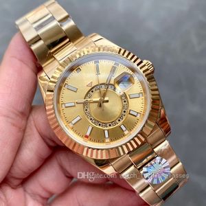 Mens Designer Watchury Watches Men Wristwatches Automatic Fashion Womens 41mm Gold Gold Automatic Mechanical Log Watch 904L Stainless S 223H