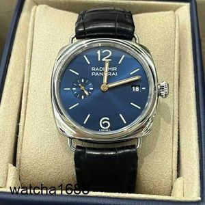 Racing Forist Watch Panerai Radiomir Series Series Mechanical Swiss Watch Calendar показывает мужское часы 40 -мм автоматическая машина PAM01293