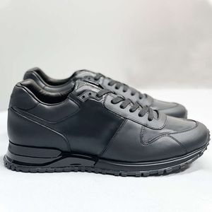 Män casual skor designer läder tränare mode yttersula sneaker topp klassiker run away sneakers lägenheter skor hög kvalitet med ruta 012