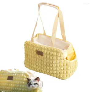 Kota przewoźnicy podróżująca na ramię nosiciela zwierząt domowych miękki pies noszący wygodne szczeniaki do noszenia torebki dla kotów psów