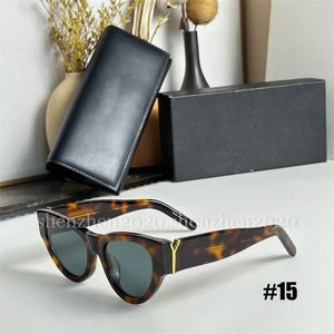 3 Styles Premium Mode Sonnenbrille für Frauen oder Männer mit Markenlogo -Sonnenbrille