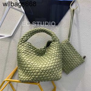 Venetabottegs 2024 Nicho Design Handmade Jodie Woven Bag para Mãe Versátil e filho Cruz diagonal de ombro único