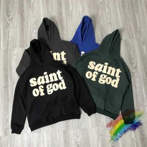 Erkek Hoodies Sweatshirts Tanrı Jerry Of God Pullover Erkek Kadın Günlük Köpük Baskı Strtwear Velvet Giyim H240508