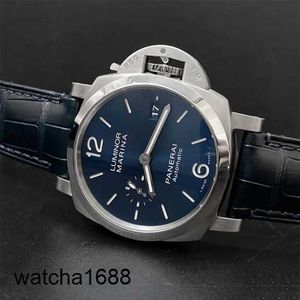 Racing Bray Watch Panerai Luminor Series Szwajcarski zegarek Męski mechaniczny luksusowy zegarek Sport Hard Man Watch Duża średnica 42 mm PAM01393