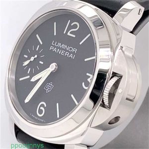 빛나는 시계 Panerei Luminors 시계 시계 럭셔리 손목 시계 Paneraiss Luminors 로고 PAM 1084 스틸 44mm Mens 시계 PAM01084- 새롭습니다! RBNK