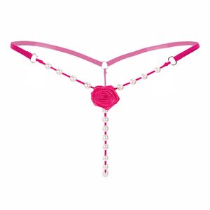 Baixo preço Mulher Aberta Crotch Design misada Lady confortável Rospa Mulheres G-String Triangle calça curta