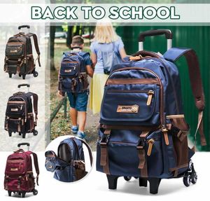 Backpack 24L Torba podróżna kołnierzowe kółka Trolley Mężczyźni dla dziecięcy bagaż z kołem 26 kabiny School 8086233 Oxcua