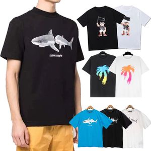 MENS DESIGER T SHIRTS PA T SHIRT Luxury Brand Angels Kläder Summertröjor Skär Off Bear Printletter Crew Neck Bomull Kort ärm Spring Tide Tide Mens Womens tee tshirts