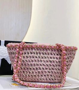 Designer Bag Original Single Quality Vegetable Basket Straw Woven Bag Leisure Travel Fashion