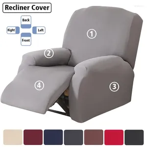 Tampas de cadeira Reclinner Slipcovers 4-Pieces/Set Lazy Boy Couch Capa Protetor de móveis reclinável não deslizante para sala de estar