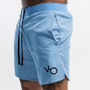 MENS SOMMER RUNNING SHORTS Sport Jogging Fitness Quick Dry Man Gym Clothing Casual Bodybuilding Compression Short Pants Man 240422