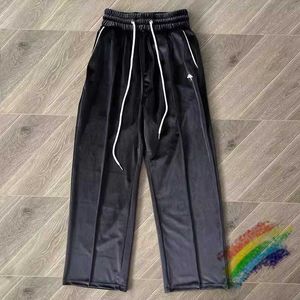 Calça masculina Suede camurça suja de moletom Mulheres Mulheres de alta qualidade Sweats Sweats Terry Troushers H240508