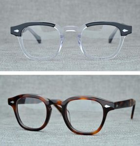 LEMTOSH glasses frame clear lense johnny depp glasses myopia eyeglasses Retro oculos de grau men and women myopia eyeglasses frame6334025