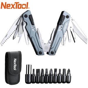 Nextool Sailor Pro 14in1 Strumenti multifunzioni pinze pieghevoli campeggio escursionismo per escursionismo a forbici portatili da cacciavite multitool sega 240510